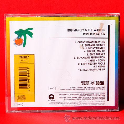 CDs de m&uacute;sica: Bob Marley & The Wailers Confrontation CD - Foto 2