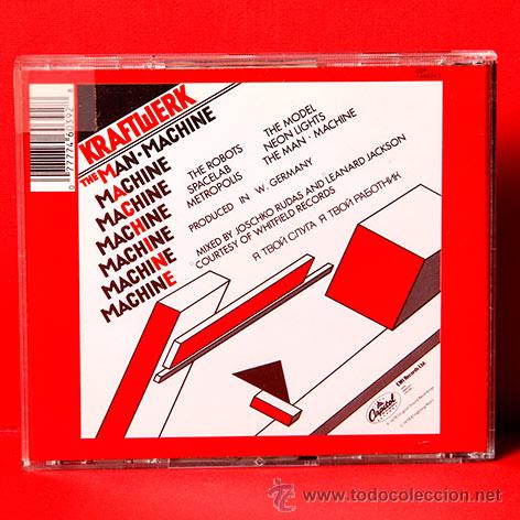 CDs de m&uacute;sica: Kraftwerk The Man Machine CD Label Capitol - Foto 2
