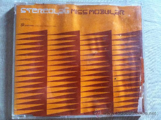 CDs de m&uacute;sica: CD SINGLE PROMO - STEREOLAG - MISS MODULAR - Foto 1
