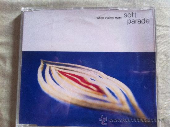 CDs de m&uacute;sica: CD SINGLE PROMO - SOFT PARADE - WHEN VIOLETS MEET - Foto 1