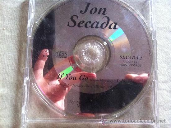 CDs de m&uacute;sica: CD SINGLE PROMO - JON SECADA - IF YOU GO - Foto 1