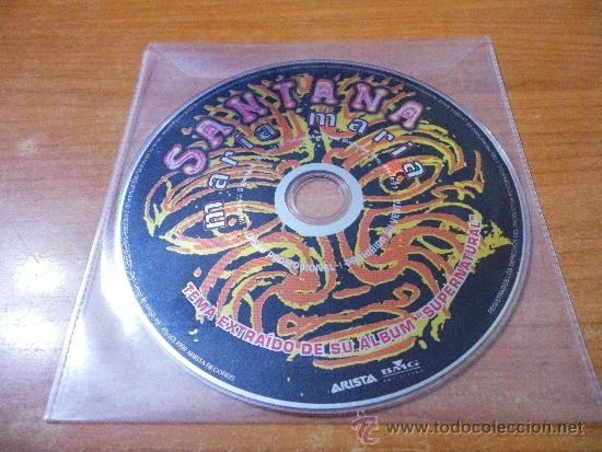CD de Música: SANTANA Maria Maria CD SINGLE PROMOCIONAL SIN PORTADA DEL AÑO 1999 CONTIENE 1 TEMA