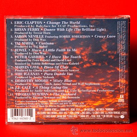 CDs de m&uacute;sica: PHENOMENON John Travolta CD - Foto 2