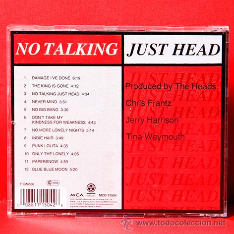 CDs de m&uacute;sica: The Heads: No Talking Just Head CD - Foto 2
