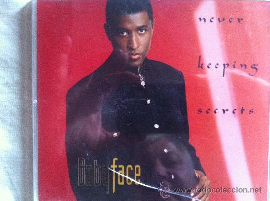 CDs de m&uacute;sica: CD SINGLE PROMO - BABYFACE - NEVER KEEPING SECRETS - Foto 1