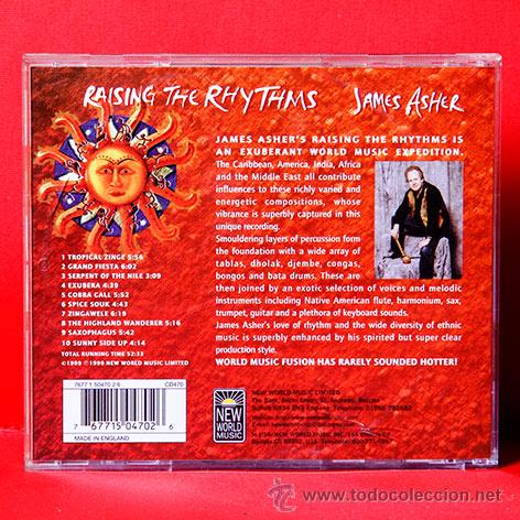 CDs de m&uacute;sica: James Asher Raising The Rhythms CD - Foto 2