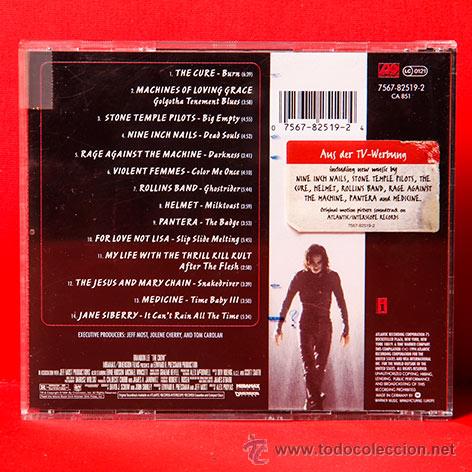 CDs de m&uacute;sica: The Crow Bso CD - Foto 2