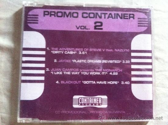 CDs de m&uacute;sica: CD SINGLE PROMO - PROMO CONTAINER VOL. 2 - 4 TRACKS - Foto 1