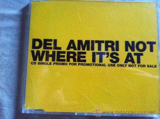 CDs de m&uacute;sica: CD SINGLE PROMO - DEL AMITRI - NOT WHERE ITS AT - Foto 1