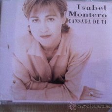 CDs de Música: CD SINGLE PROMO - ISABEL MONTERO - CANSADA DE TI. Lote 35348759