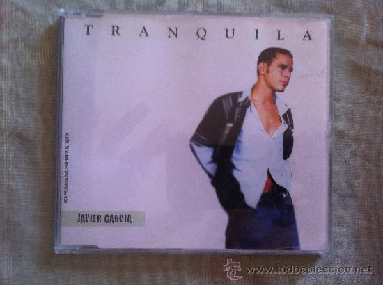 CDs de m&uacute;sica: CD SINGLE PROMO - JAVIER GARCIA - TRANQUILA - Foto 1