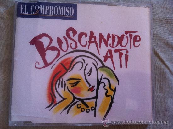 CDs de m&uacute;sica: CD SINGLE PROMO - EL COMPROMISO - BUSCANDOTE A TI - Foto 1