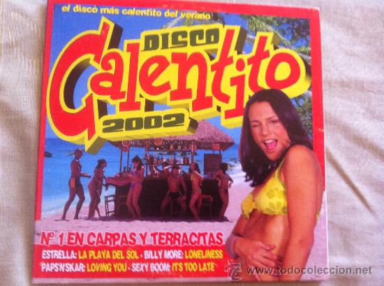 CDs de m&uacute;sica: CD SINGLE PROMO - DISCO CALENTITO 2002 - VARIOS - Foto 1