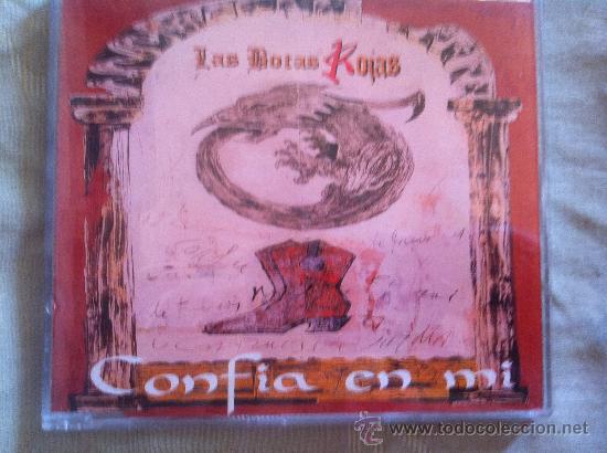 CDs de m&uacute;sica: CD SINGLE PROMO - LAS BOTAS ROJAS - CONFIA EN MI - Foto 1