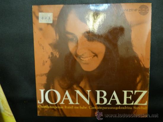 CDs de m&uacute;sica: Joan Baez, single - Foto 1