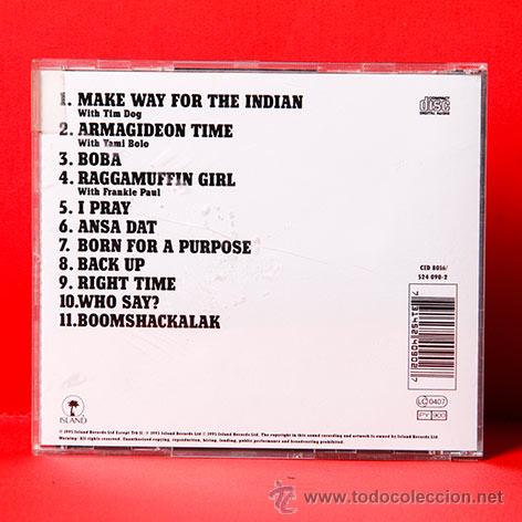 CDs de m&uacute;sica: APACHE INDIAN Make Way For The Indian CD - Foto 2