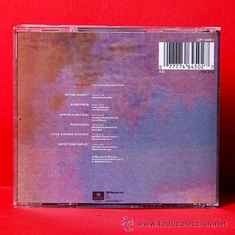 CDs de m&uacute;sica: PET SHOP BOYS Disco CD - Foto 2