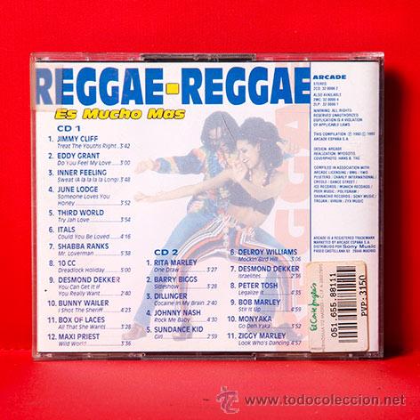 CDs de m&uacute;sica: REGGAE-REGGAE Es Mucho Mas DOBLE CD - Foto 2
