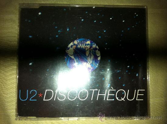 CDs de m&uacute;sica: CD SINGLE-U2-DISCOTHEQUE - Foto 1