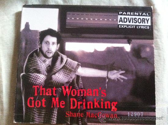CDs de m&uacute;sica: CD SINGLE PROMO - SHANE MACGOWAN - THAT WOMANS GOT ME DRINKING - Foto 1