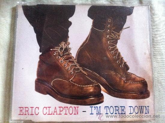 CDs de m&uacute;sica: CD SINGLE PROMO - ERIC CLAPTON - IM TORE DOWN - Foto 1