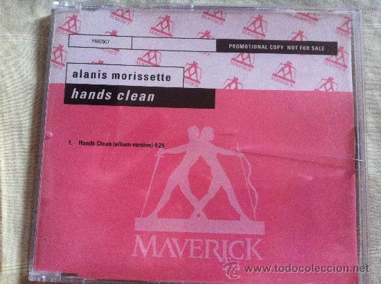 CDs de m&uacute;sica: CD SINGLE PROMO - ALANIS MORISSETTE - HANDS CLEAN - Foto 1
