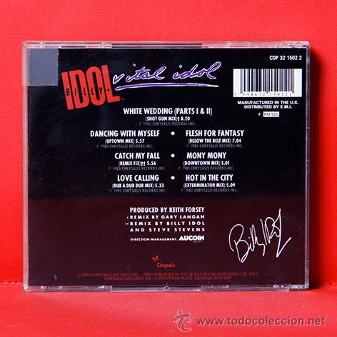 CDs de m&uacute;sica: BILLY IDOL Vital Idol CD - Foto 2