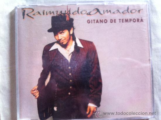 CDs de m&uacute;sica: CD SINGLE PROMO - RAIMUNDO AMADOR - GITANO DE TEMPOR&Aacute; - Foto 1