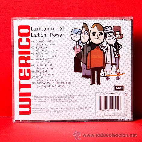 CDs de m&uacute;sica: WITERICO Linkando el Latin Power CD - Foto 2