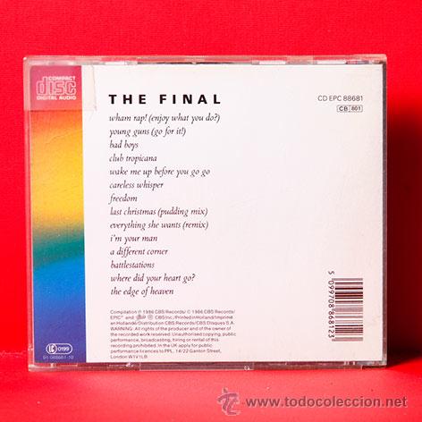 CDs de m&uacute;sica: WHAM! The Final CD - Foto 2