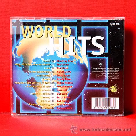 CDs de m&uacute;sica: WORLD HITS CD - Foto 2