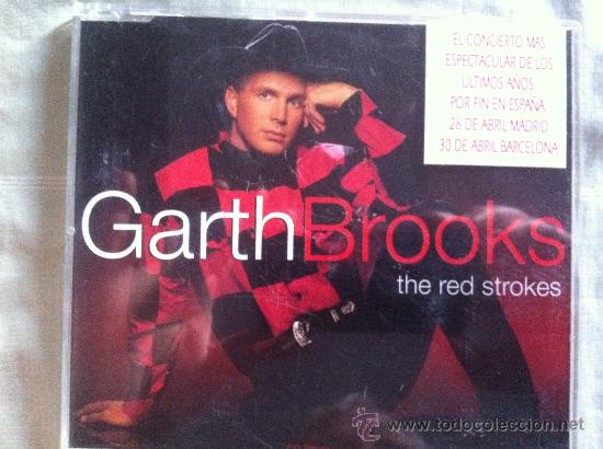 CDs de m&uacute;sica: CD SINGLE-GARTH BROOKS-THE RED STROKES - Foto 1