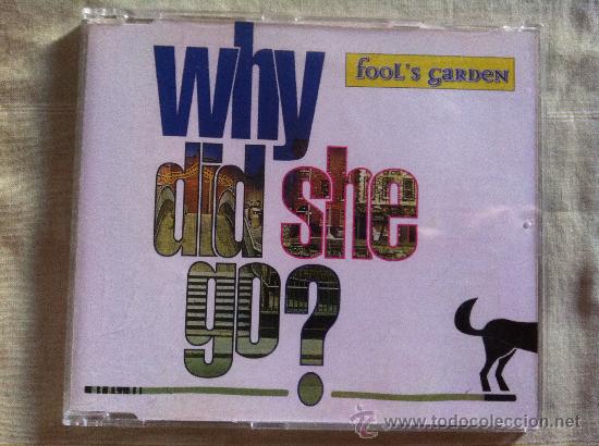 CDs de m&uacute;sica: CD SINGLE-FOOLS GARDEN-WHY DID SHE GO - Foto 1