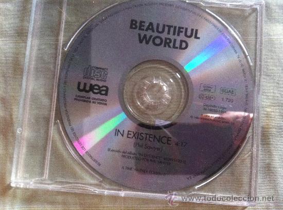 CDs de m&uacute;sica: CD SINGLE-BEAUTIFUL WORLD-IN EXISTENCE - Foto 1