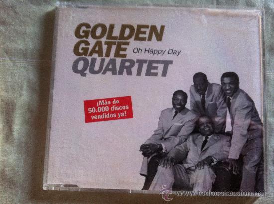 CDs de m&uacute;sica: CD SINGLE-GOLDEN GATE QUARTET-OH HAPPY DAY - Foto 1