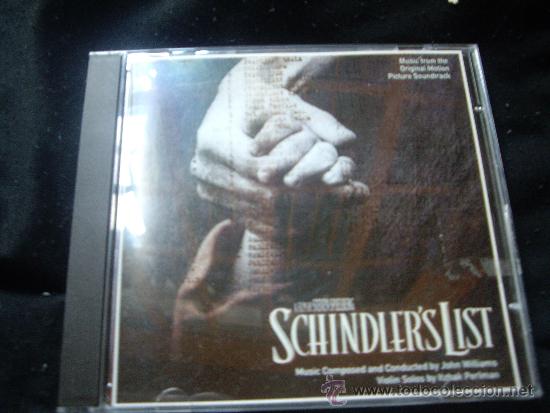 CDs de m&uacute;sica: LA LISTA DE SCHINDLER,S - Foto 1