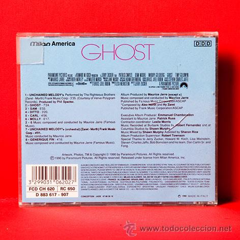 CDs de m&uacute;sica: GHOST BSO CD - Foto 2