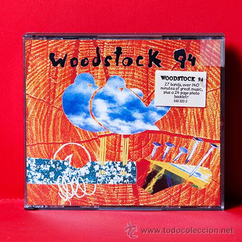 CDs de m&uacute;sica: WOODSTOCK 94 DOBLE CD - Foto 1
