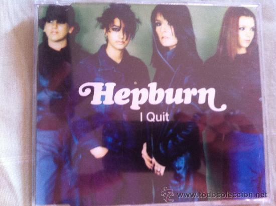 CDs de m&uacute;sica: CD SINGLE PROMO - HEPBURN - I QUIT - Foto 1