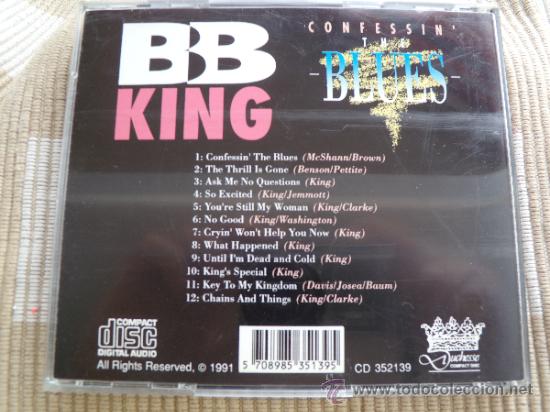 CDs de m&uacute;sica: King, B.B. confessin the blues - Foto 2