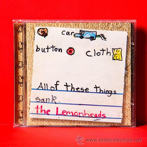 CDs de m&uacute;sica: THE LEMONHEADS Car Button Cloth CD - Foto 1