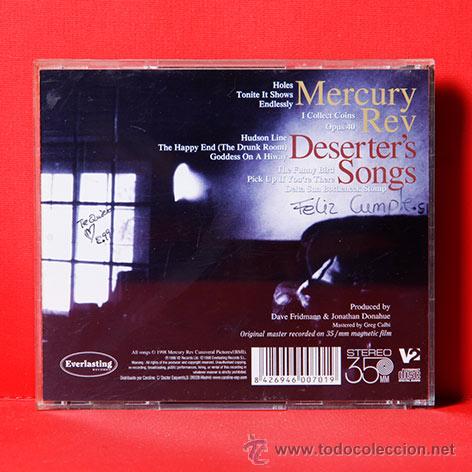 CDs de m&uacute;sica: MERCURY REV Deserts Song CD - Foto 2