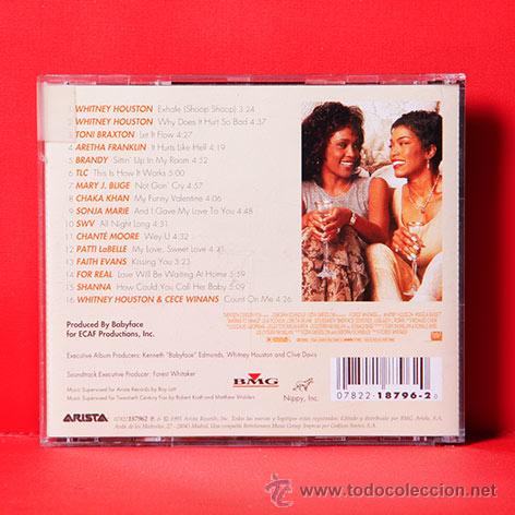 CDs de m&uacute;sica: WAITING TO EXHALE BSO CD - Foto 2