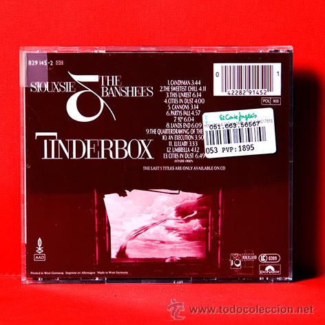 CDs de m&uacute;sica: SIOUXSIE AND THE BANSHEES Tinderbox CD - Foto 2