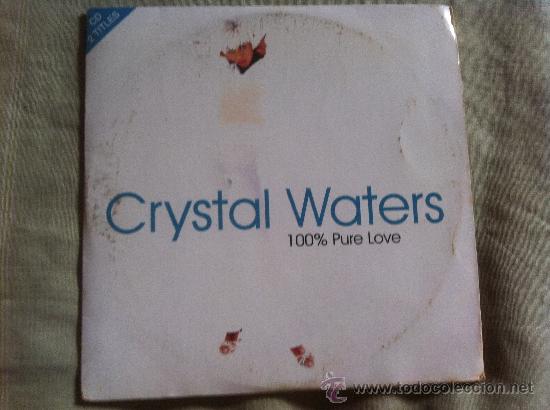 CDs de m&uacute;sica: CD SINGLE-CRYSTAL WATERS-100% PURE LOVE - Foto 1
