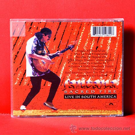 CDs de m&uacute;sica: SANTANA Sacred Fire CD - Foto 2