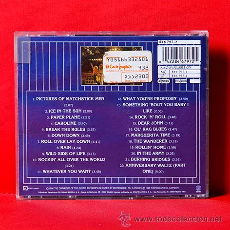 CDs de m&uacute;sica: STATUS QUO All Over The Years CD - Foto 2