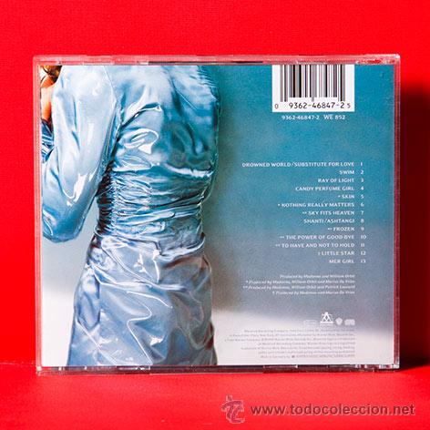 CDs de m&uacute;sica: MADONNA Ray of Light CD - Foto 2
