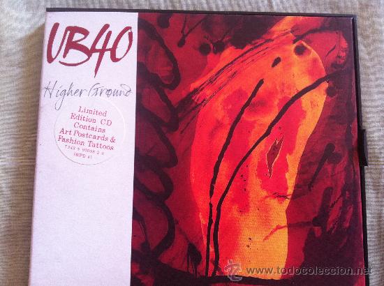 CDs de m&uacute;sica: CD SINGLE-UB 40-HIGHER GROUND-LIMITED EDITION - Foto 1