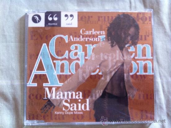 CDs de m&uacute;sica: CD SINGLE-CARLEEN ANDERSON-MAMA SAID - Foto 1